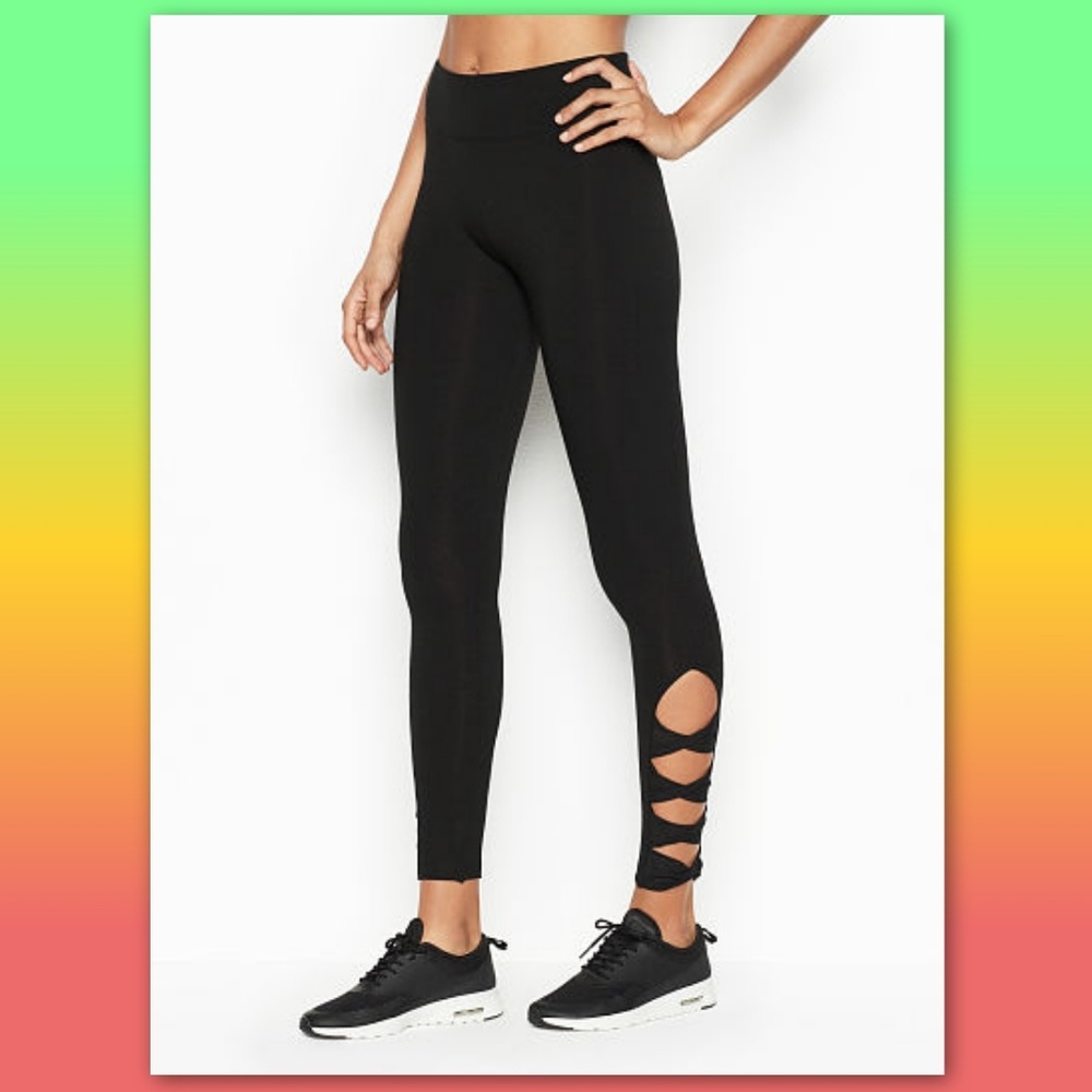 Victoria's Secret Twisted Mesh Knockout Tights